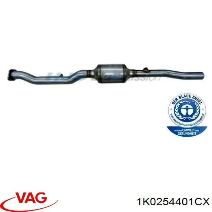 Compre 1K0254401CX VAG Convertidor - catalisador