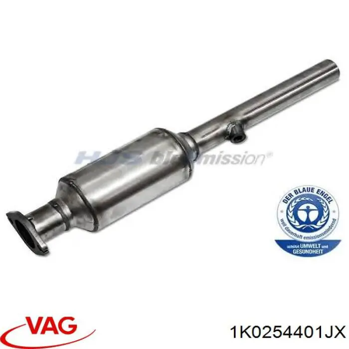 Convertidor - catalisador VAG 1K0254401JX preço, a partir de 1985,95 USD
