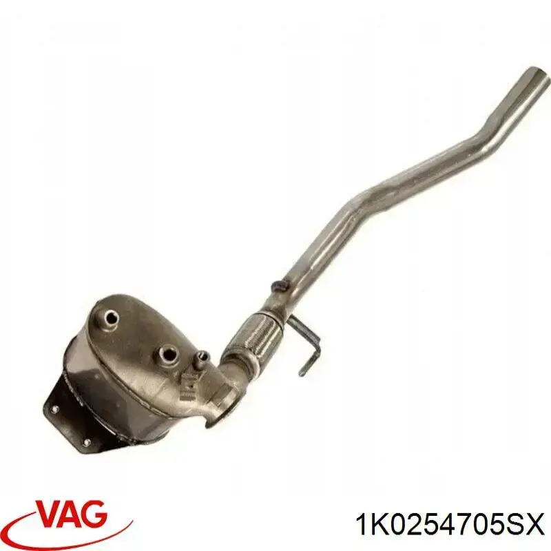 Silenciador, parte dianteira VAG 1K0254702FX preço, a partir de 1062,20 USD