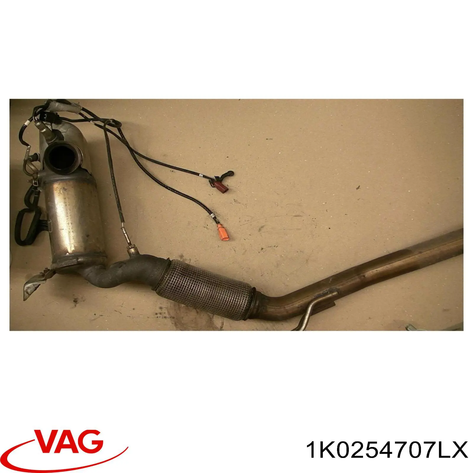 Filtro de partículas do sistema dos gases de escape VAG 1K0254707LX preço, a partir de 811,49 USD