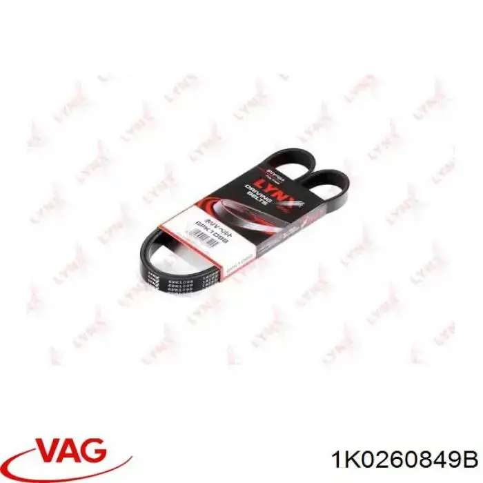 Correia dos conjuntos de transmissão VAG 1K0260849B preço, a partir de 18,87 USD