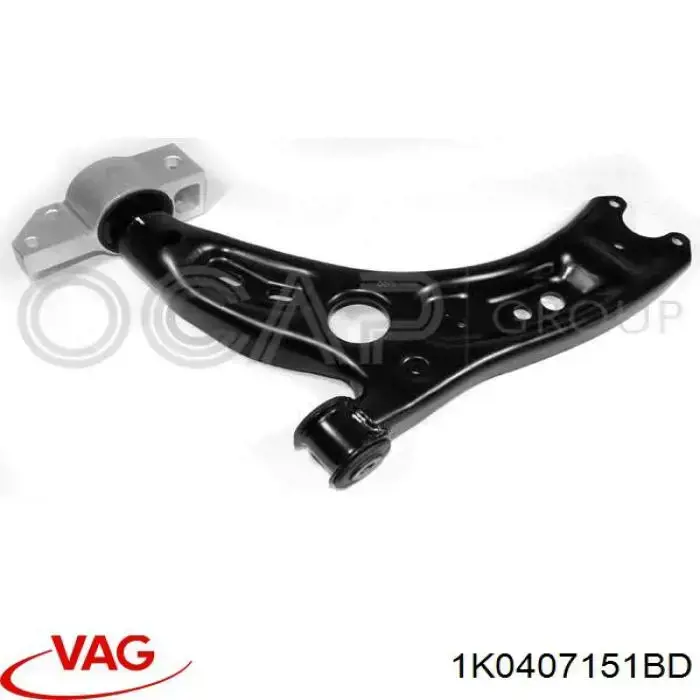 Compre 1K0407151BD VAG Braço oscilante inferior esquerdo de suspensão dianteira