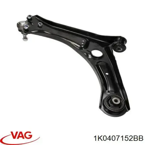 Braço oscilante inferior direito de suspensão dianteira VAG 1K0407152BB preço, a partir de 62,99 USD