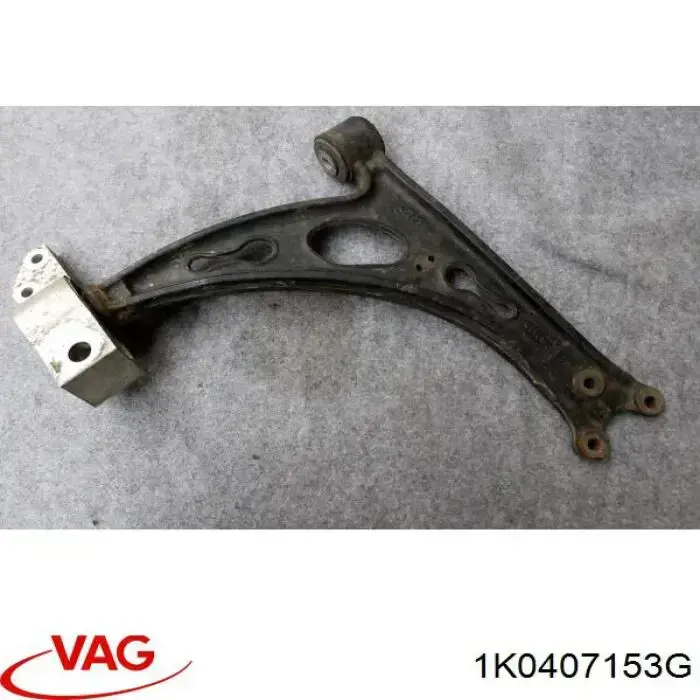 Compre 1K0407153G VAG Braço oscilante inferior esquerdo de suspensão dianteira