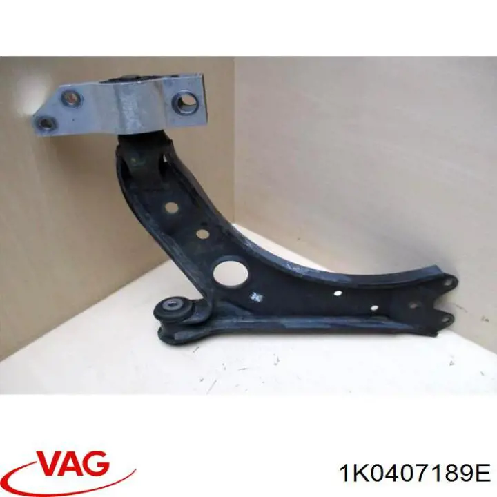 Compre 1K0407189E VAG Braço oscilante inferior esquerdo de suspensão dianteira