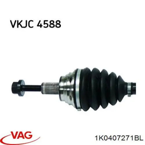Compre 1K0407271BL VAG Semieixo (acionador) dianteiro esquerdo