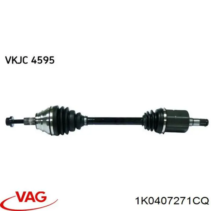 Compre 1K0407271CQ VAG Semieixo (acionador) dianteiro esquerdo