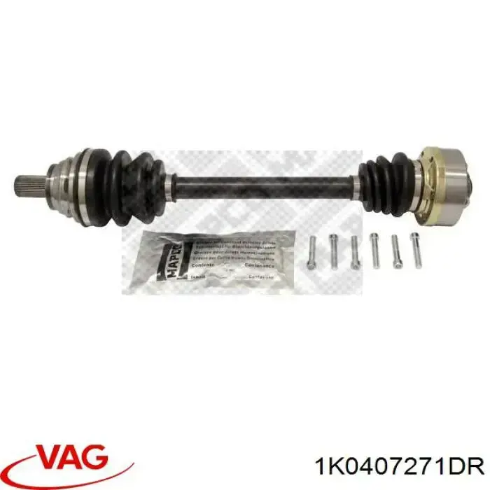 Compre 1K0407271DR VAG Semieixo (acionador) dianteiro esquerdo