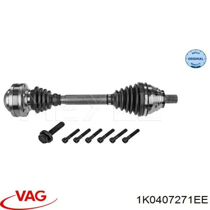 Compre 1K0407271EE VAG Semieixo (acionador) dianteiro esquerdo
