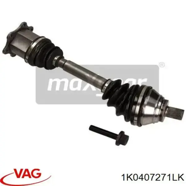 Semieixo (acionador) dianteiro esquerdo VAG 1K0407271LK preço, a partir de 21,94 USD