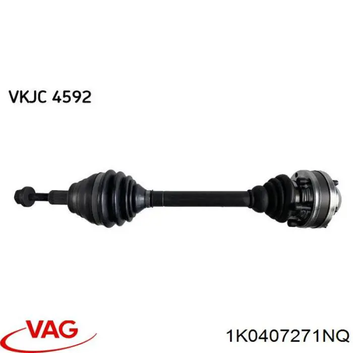 Compre 1K0407271NQ VAG Semieixo (acionador) dianteiro esquerdo
