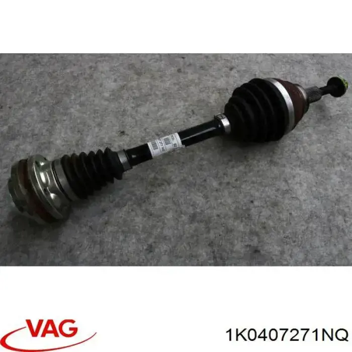 Semieixo (acionador) dianteiro esquerdo VAG 1K0407271NQ preço, a partir de 124,84 USD