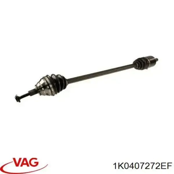 Semieixo (acionador) dianteiro direito VAG 1K0407272EF preço, a partir de 193,17 USD
