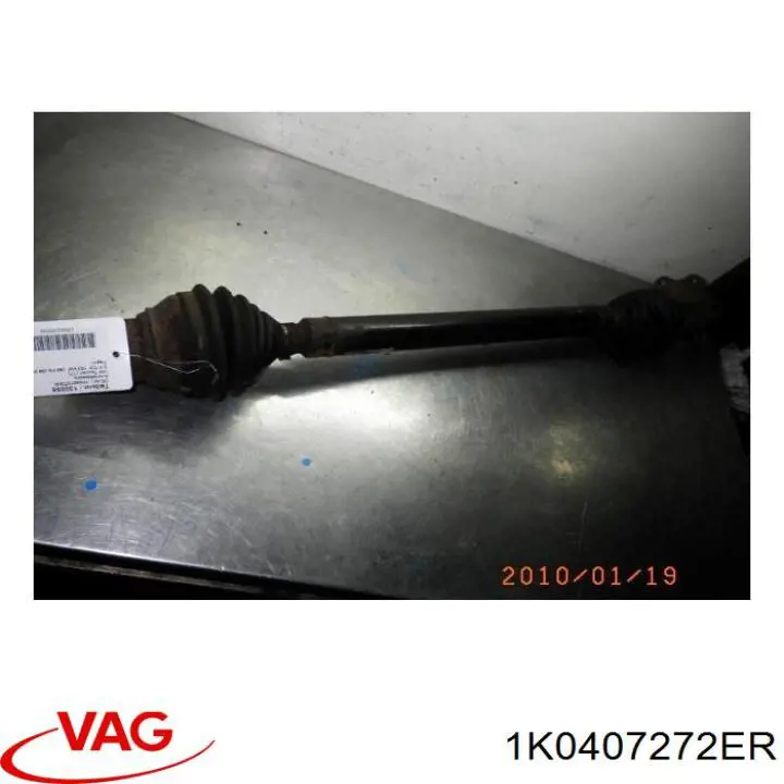 1K0407272ER VAG Semieixo (acionador) dianteiro direito