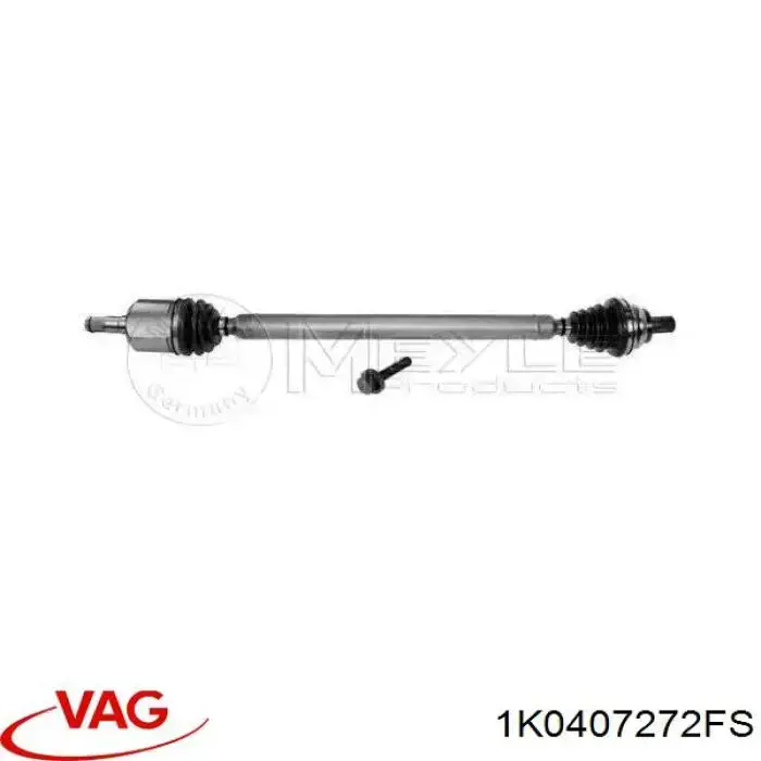 Semieixo (acionador) dianteiro direito VAG 1K0407272FS preço, a partir de 93,34 USD