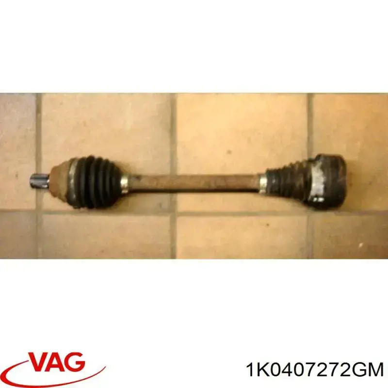 1K0407272GM VAG Semieixo (acionador) dianteiro direito