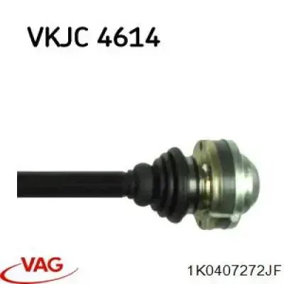 Semieixo (acionador) dianteiro direito VAG 3C0407272BD preço, a partir de 103,86 USD