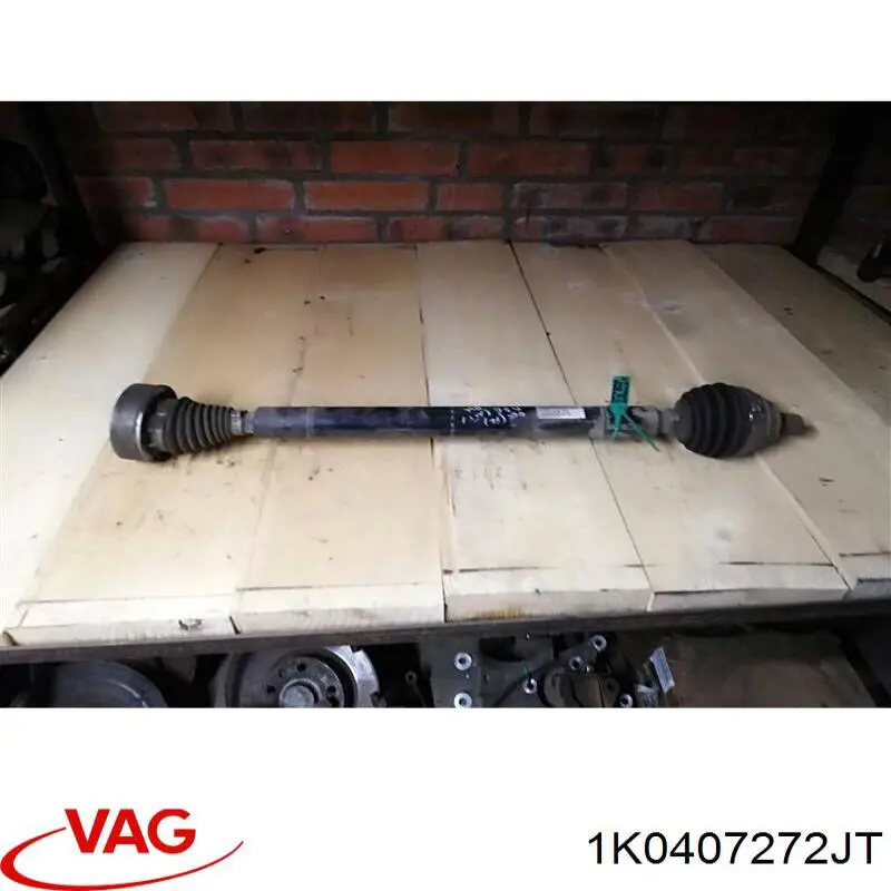 Semieixo (acionador) dianteiro direito VAG 1K0407272JT preço, a partir de 101,76 USD