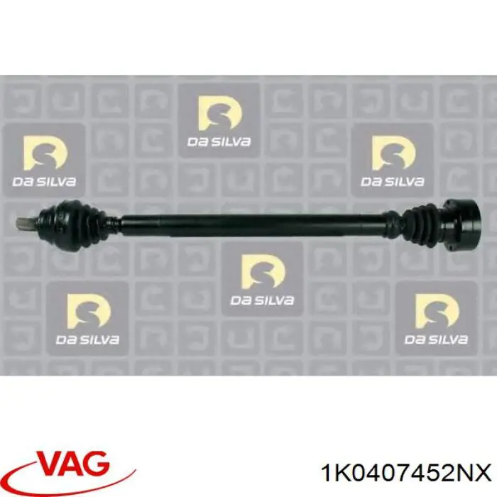 Semieixo (acionador) dianteiro direito VAG 1K0407452NX preço, a partir de 98,11 USD