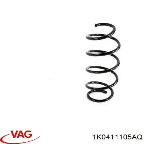 1K0411105AQ VAG Mola dianteira