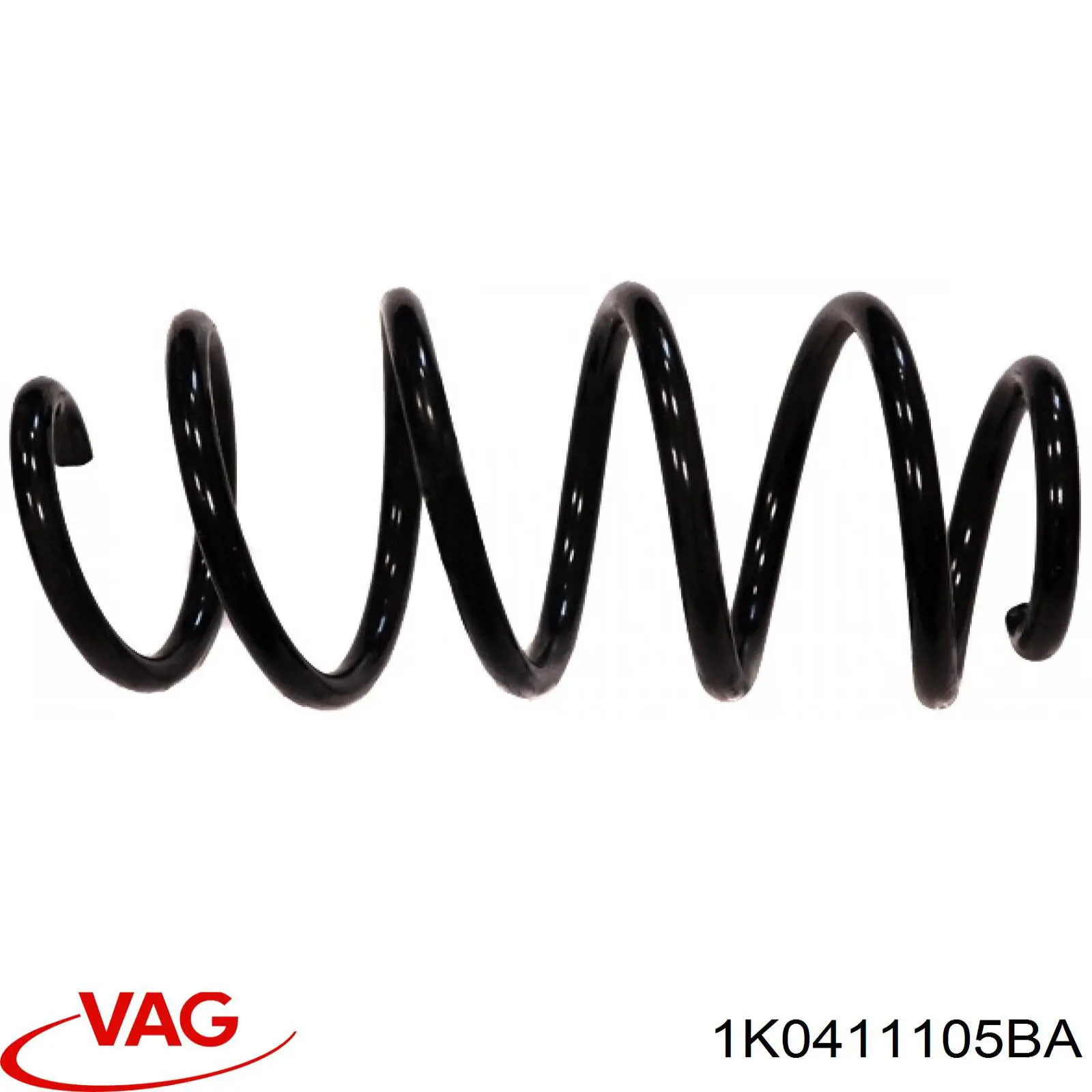 Mola dianteira VAG 1K0411105BA preço, a partir de 32,74 USD