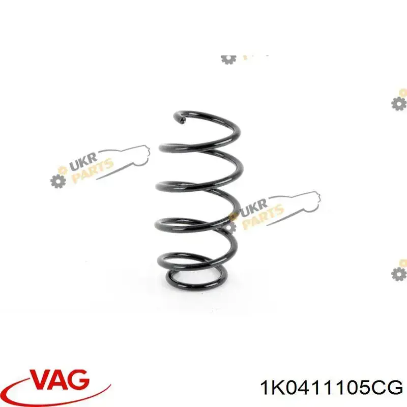 Compre 1K0411105CG VAG Mola dianteira