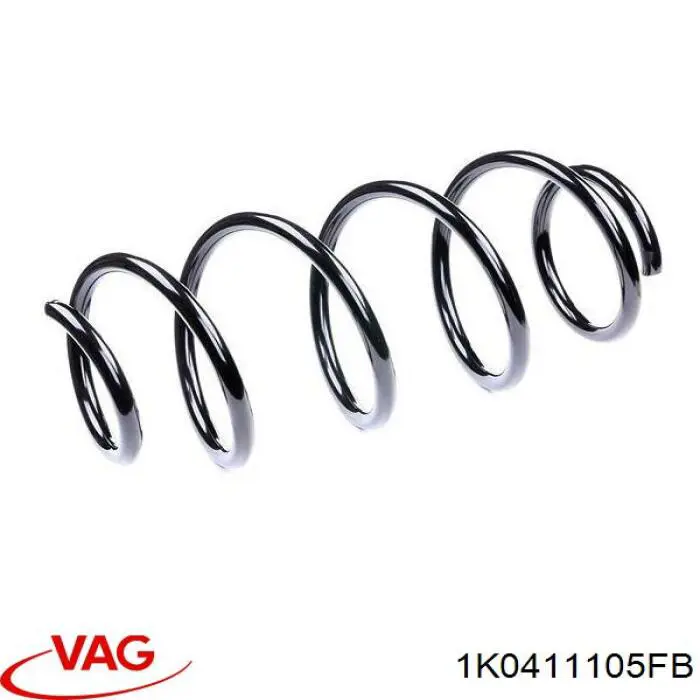 Compre 1K0411105FB VAG Mola dianteira