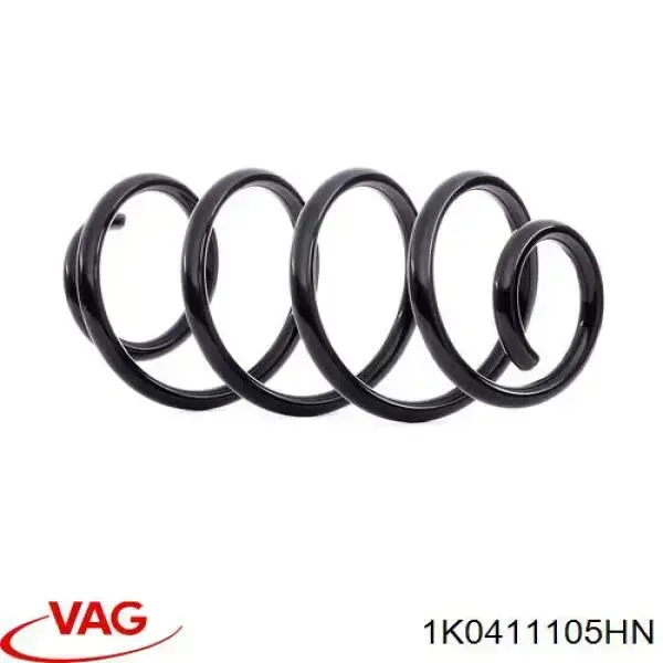 1K0411105HN VAG Mola dianteira