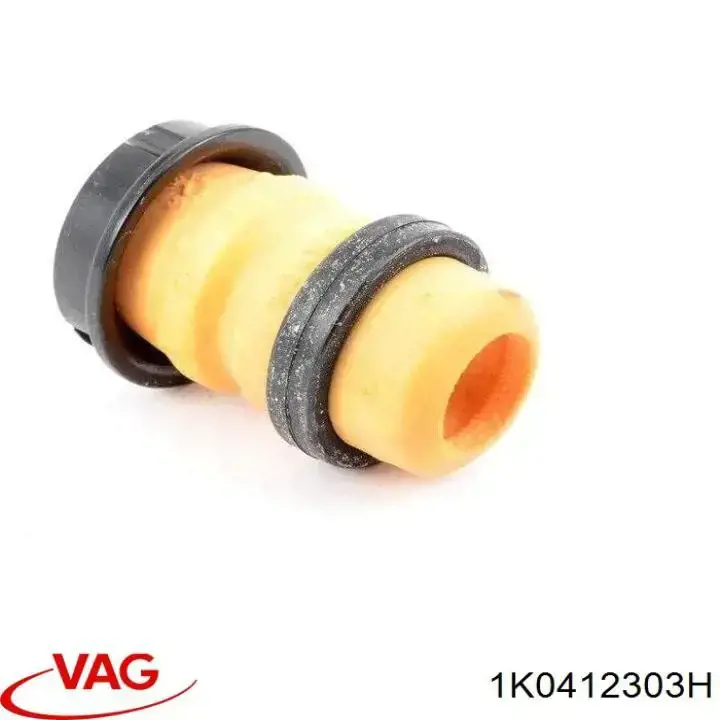 1K0412303H VAG Pára-choque (grade de proteção) de amortecedor dianteiro