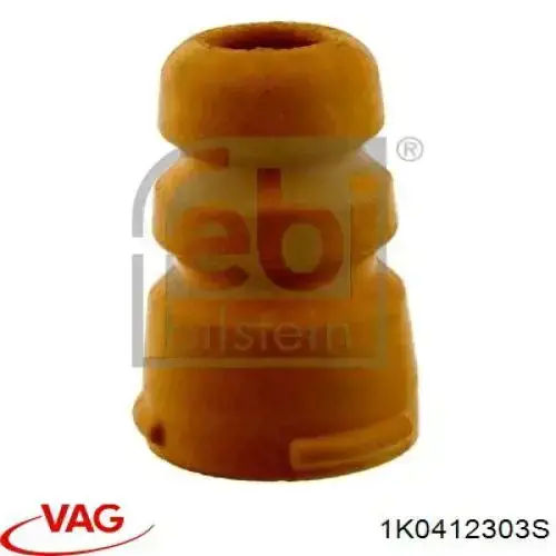 1K0412303S VAG Pára-choque (grade de proteção) de amortecedor dianteiro