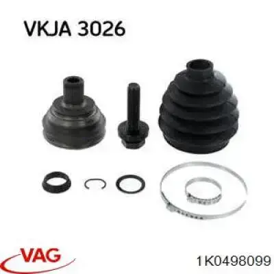Compre 1K0498099 VAG Junta homocinética externa dianteira