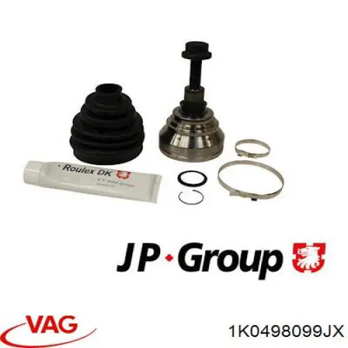 1K0498099JX VAG Junta homocinética externa dianteira