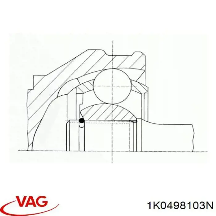 Compre 1K0498103N VAG 