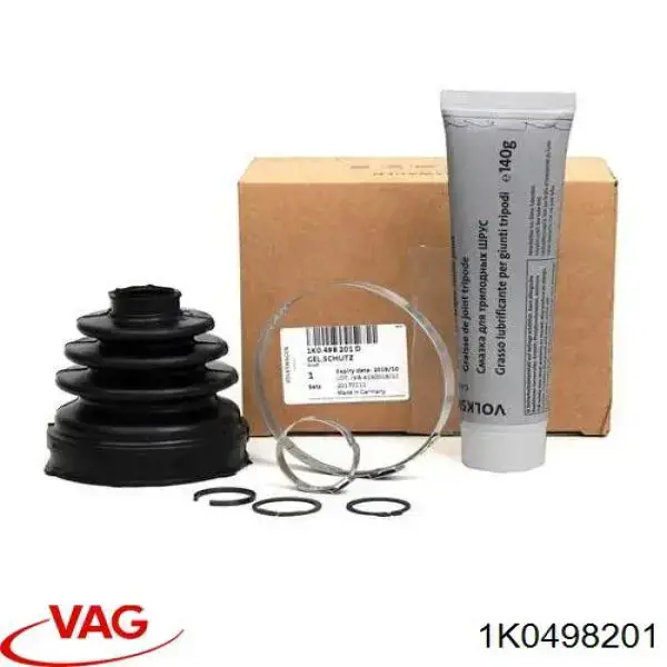 Bota de proteção interna de junta homocinética do semieixo traseiro VAG 1K0498201 preço, a partir de 17,59 USD