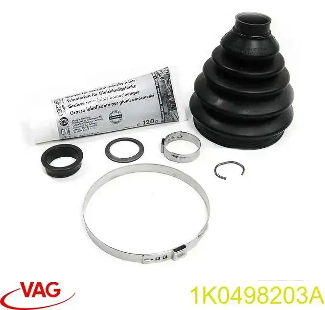 Bota de proteção externa de junta homocinética do semieixo dianteiro VAG 1K0498203A preço, a partir de 13,30 USD