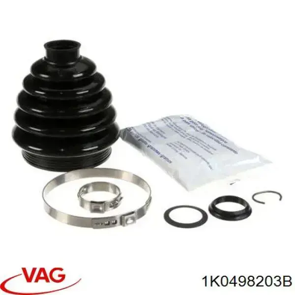 Compre 1K0498203B VAG Bota de proteção externa de junta homocinética do semieixo dianteiro