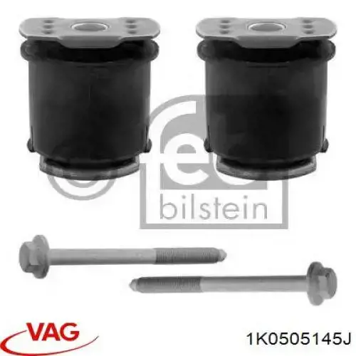 Compre 1K0505145J VAG Bloco silencioso de viga traseira (de plataforma veicular)
