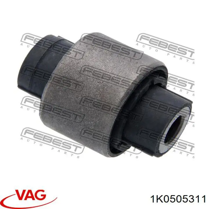 Compre 1K0505311 VAG Braço oscilante inferior esquerdo de suspensão traseira/direita