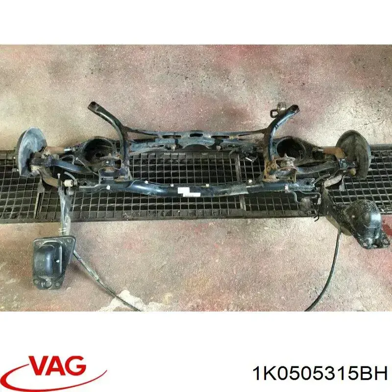 1K0505315BH VAG Viga de suspensão traseira (plataforma veicular)