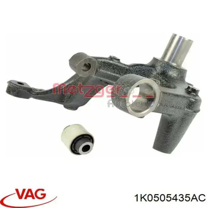 Pino moente (extremidade do eixo) traseiro esquerdo VAG 1K0505435AC preço, a partir de 83,10 USD