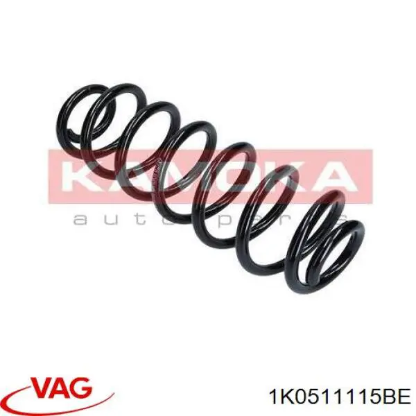 Compre 1K0511115BE VAG Mola traseira