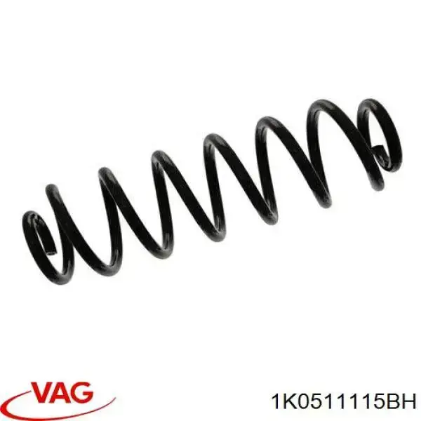 Compre 1K0511115BH VAG Mola traseira