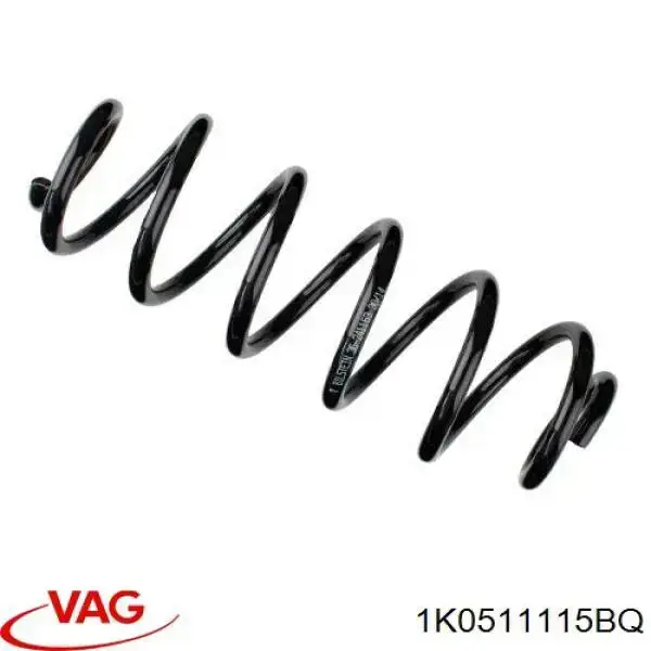 Compre 1K0511115BQ VAG Mola traseira