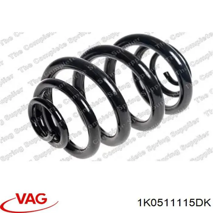 Compre 1K0511115DK VAG Mola traseira
