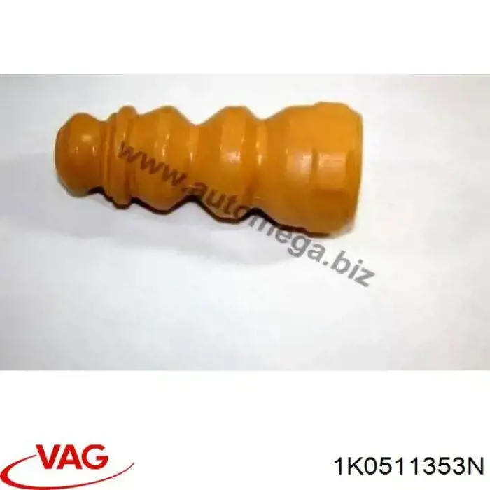 Pára-choque (grade de proteção) de amortecedor traseiro VAG 1K0511353N preço, a partir de 11,76 USD