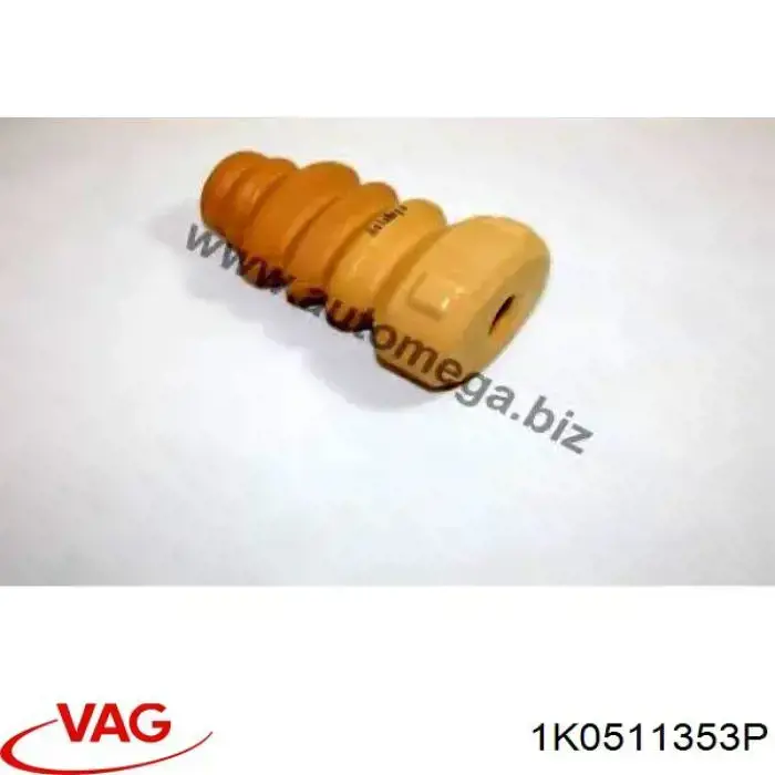 Pára-choque (grade de proteção) de amortecedor traseiro VAG 1K0511353P preço, a partir de 5,52 USD