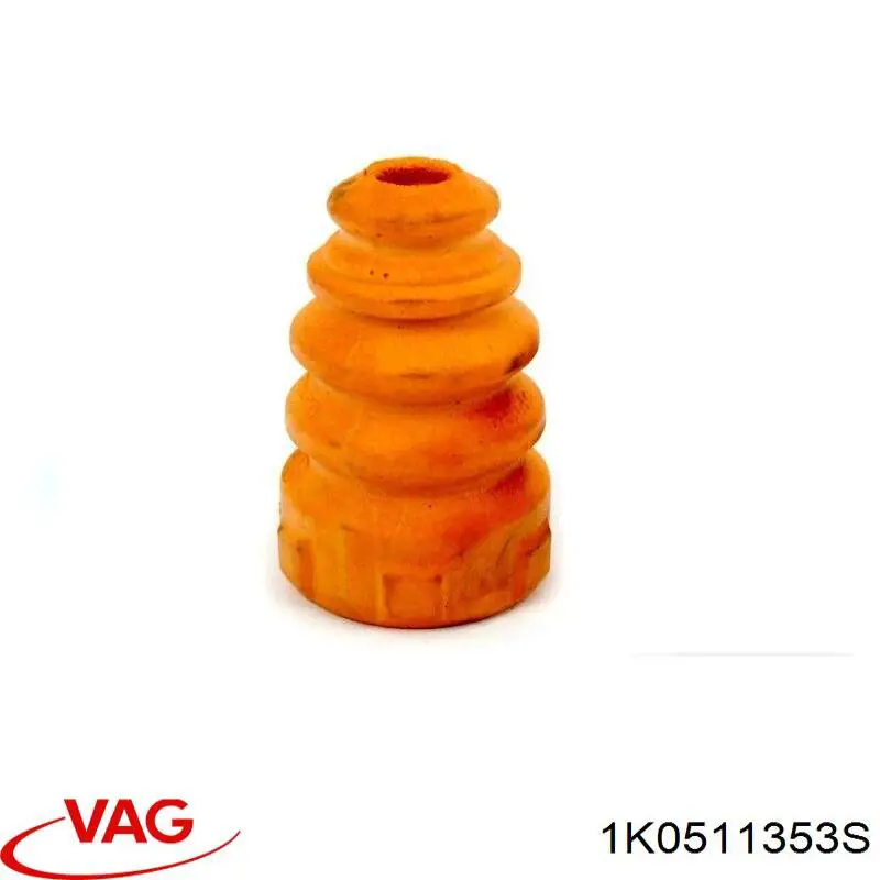 Compre 1K0511353S VAG Pára-choque (grade de proteção) de amortecedor traseiro
