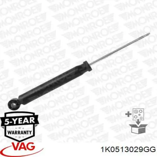 Compre 1K0513029GG VAG Amortecedor traseiro