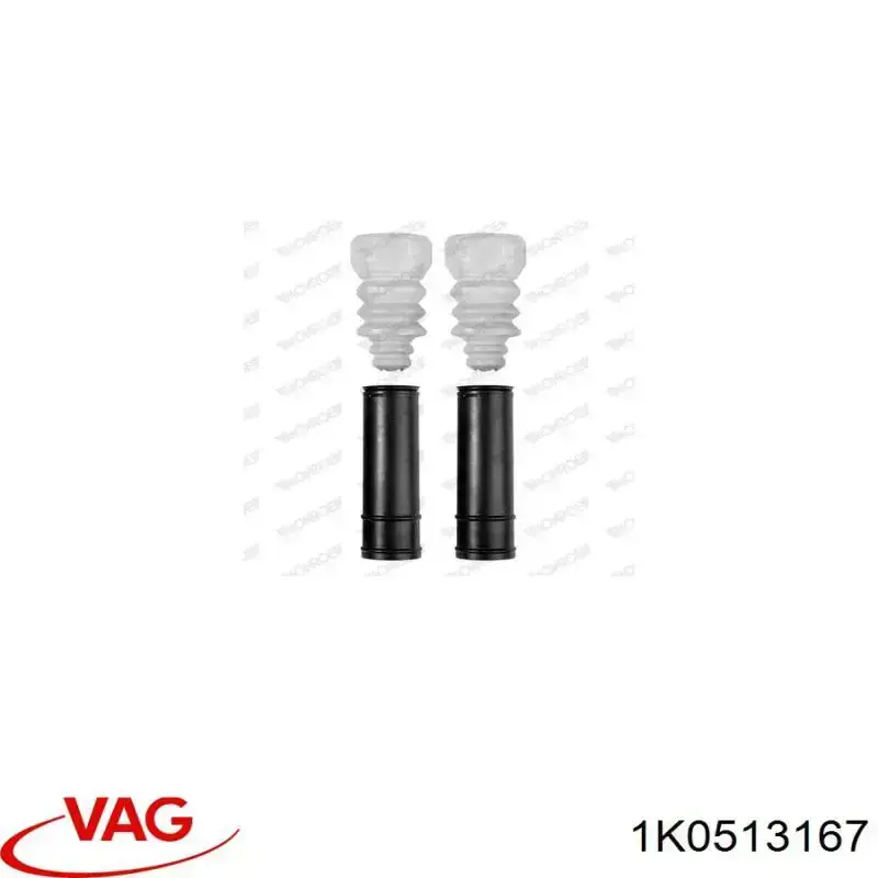 Compre 1K0513167 VAG Suporte de amortecedor traseiro