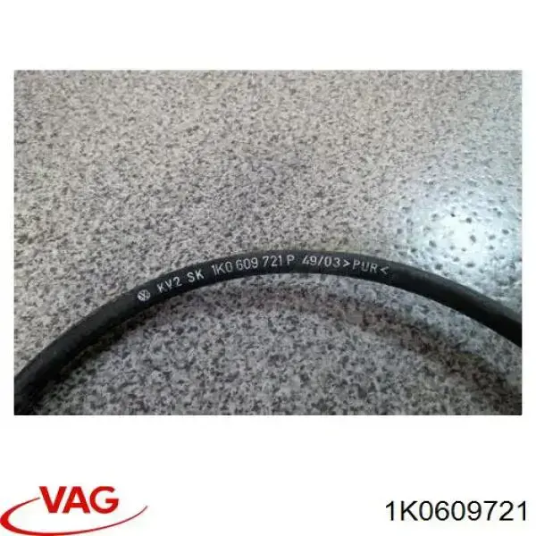 Cabo traseiro direito/esquerdo do freio de estacionamento VAG 1K0609721 preço, a partir de 14,05 USD